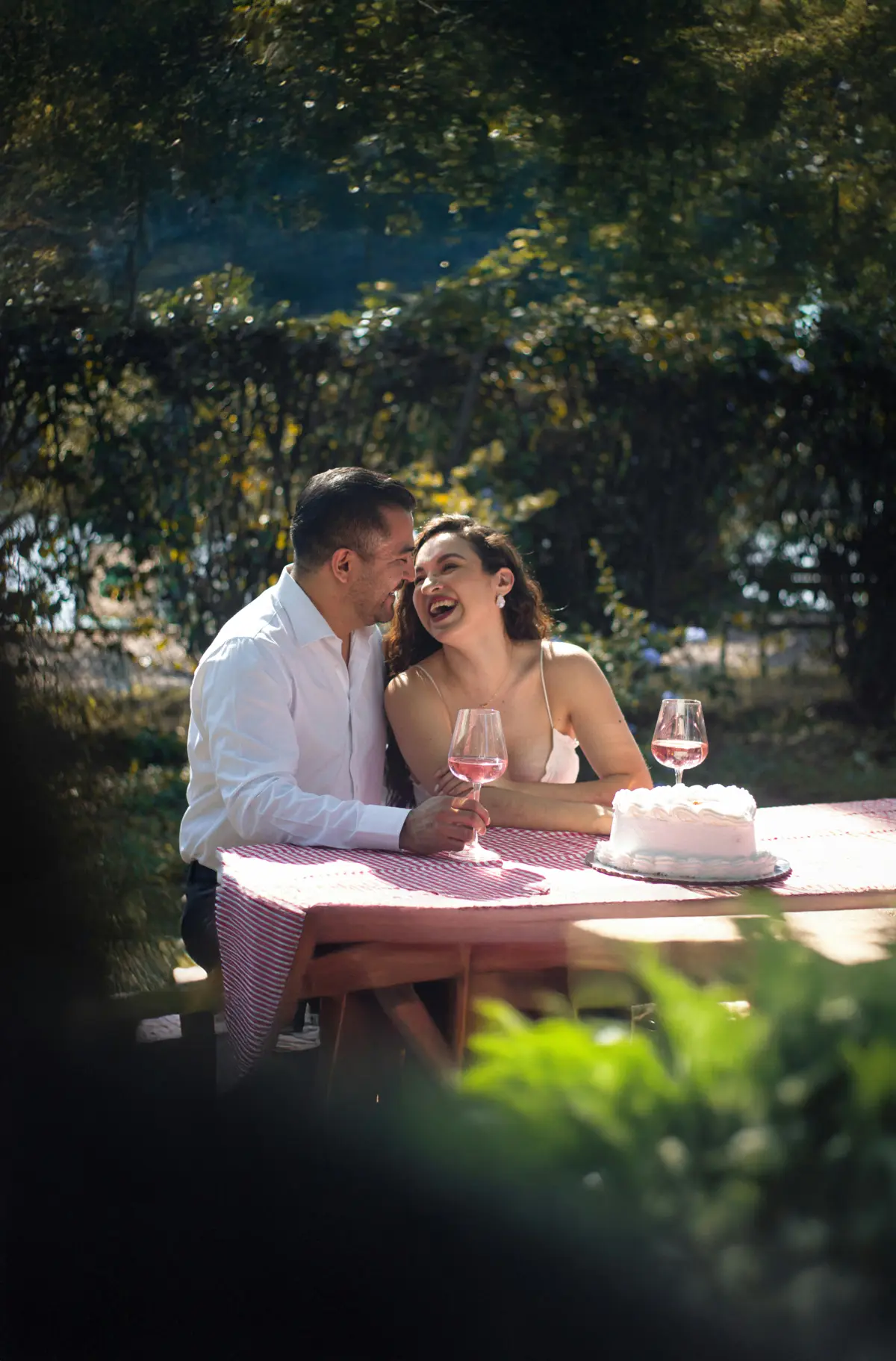 Paar genießt ein gemeinsames Date